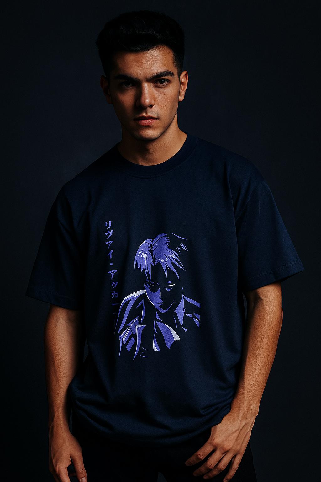 Shadow Division: Levi Ackerman Oversized Tee