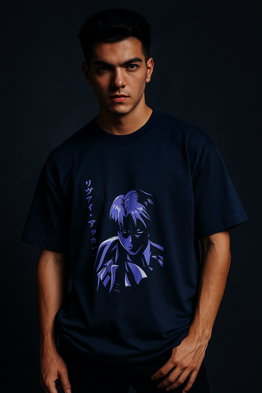 Shadow Division: Levi Ackerman Oversized Tee